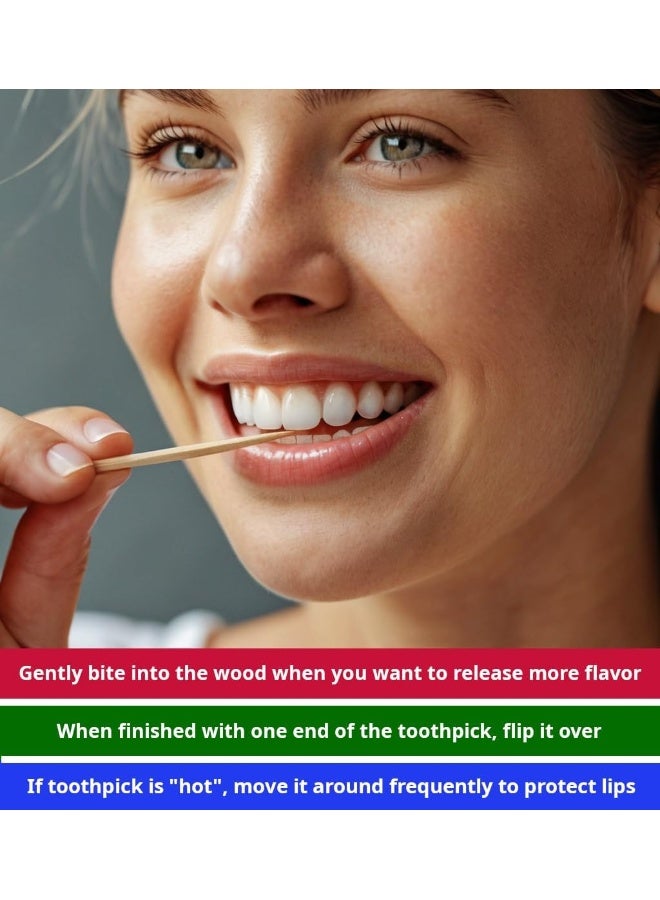 Flavor Forest Wild Cherry Cinnamon Toothpicks - 100ct - Image 4